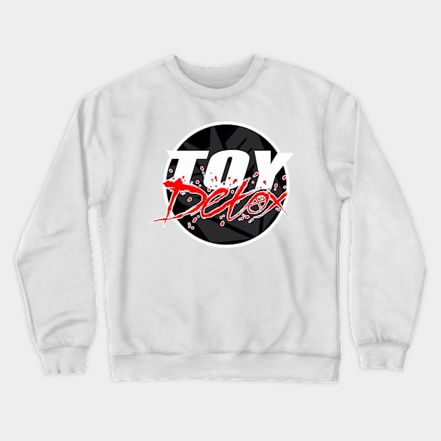 Detox Logo Fit Crewneck Sweatshirt by ToyDetox